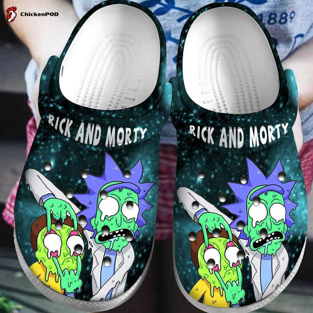 Tropical Horror Faces Crocs-Slippers 3D Clog Shoes