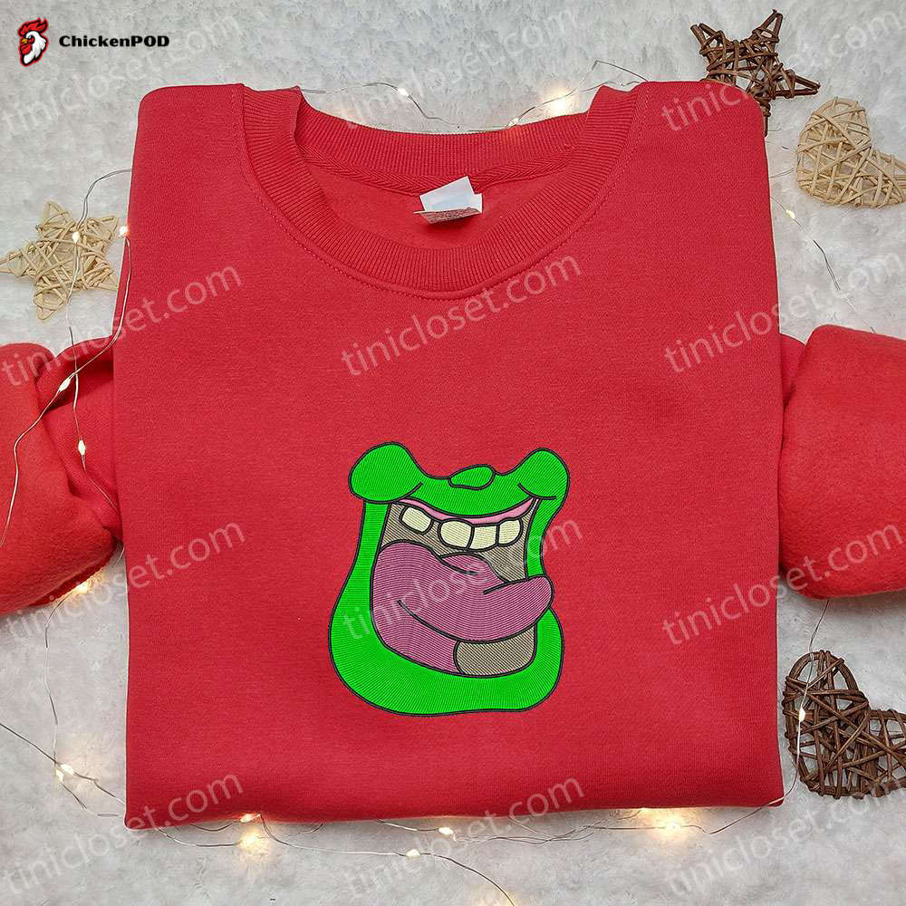 Ghostbusters Movie Embroidered Hoodie & Slimer Mouth T-Shirt: Best Family Gift Ideas