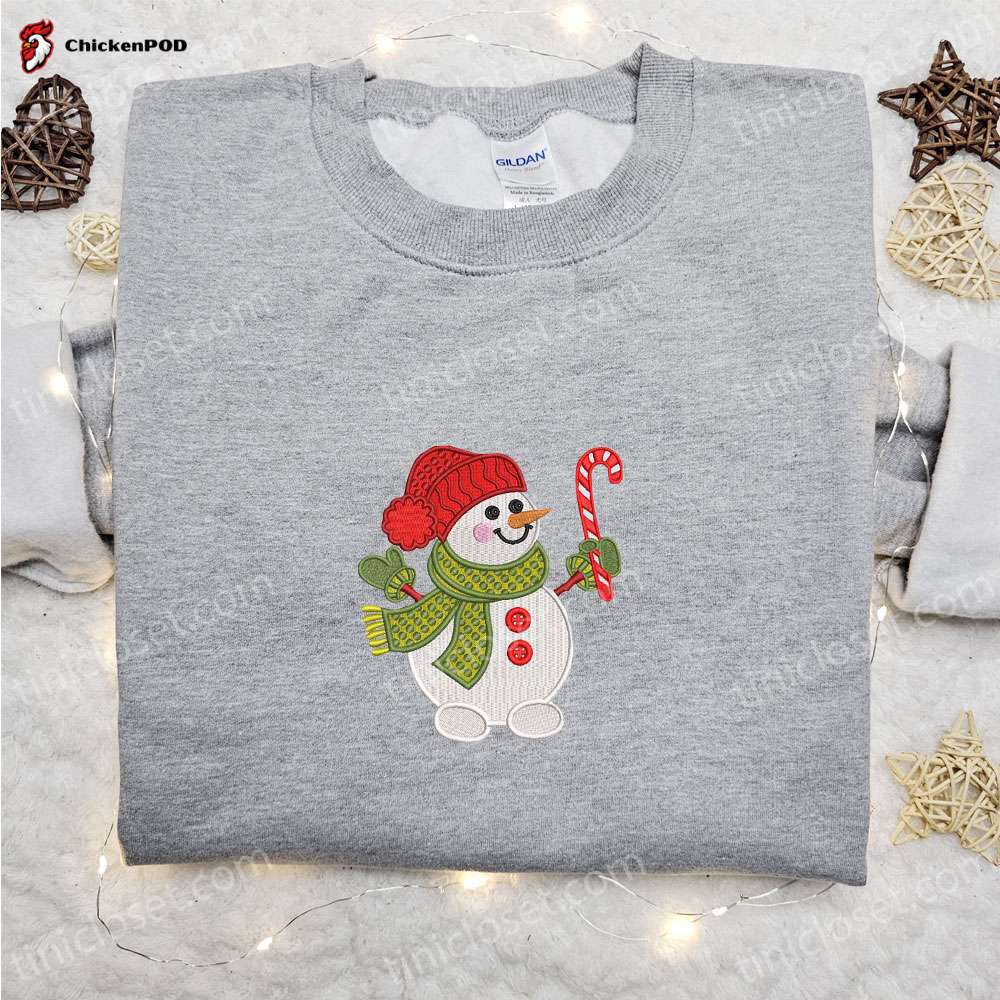 Stitch Xmas Embroidered Shirt & Disney Characters Hoodie – Perfect Christmas Gifts for Family