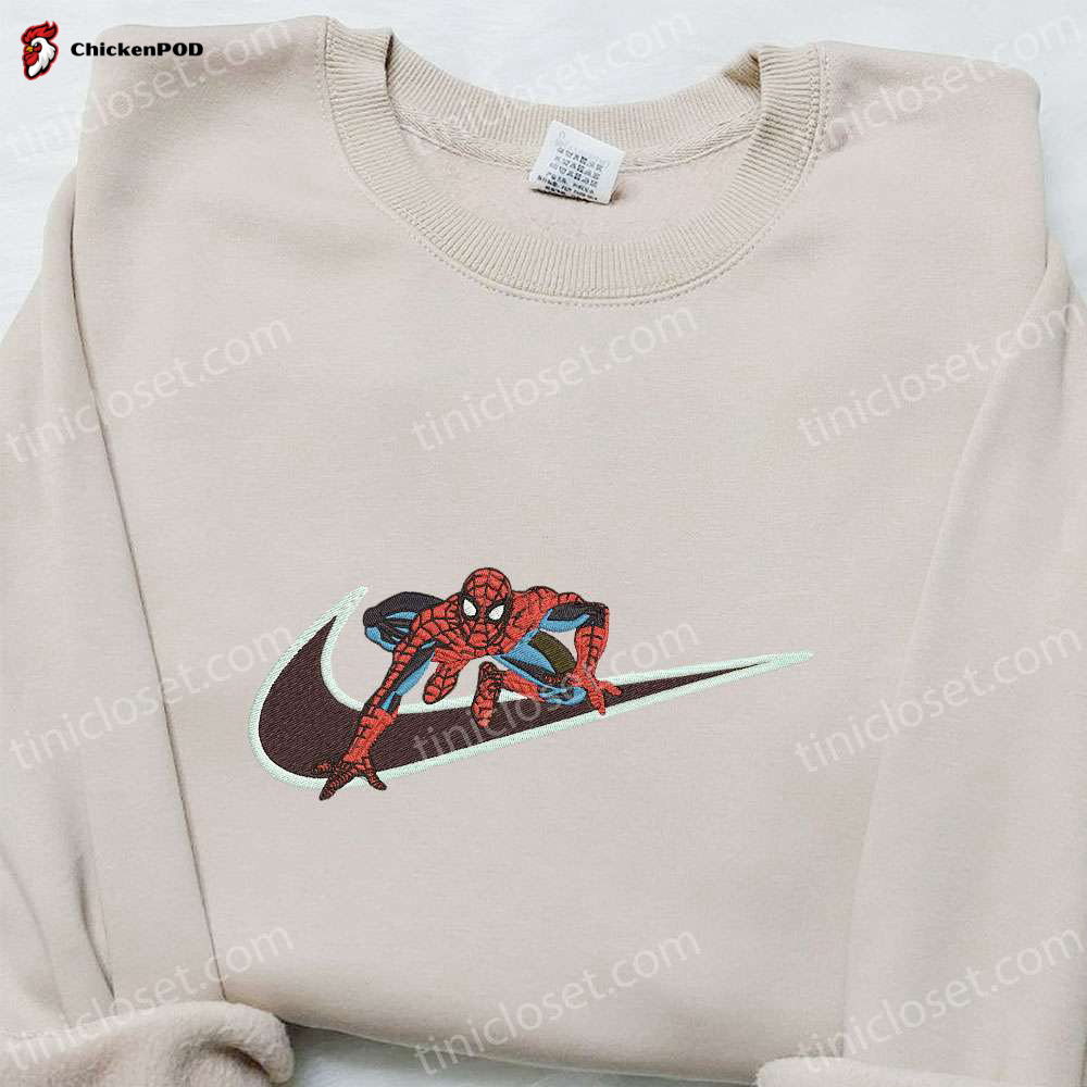 Nike x Stitch Freddy Krueger Embroidered Shirt – Funny Halloween & Nike Inspired Design