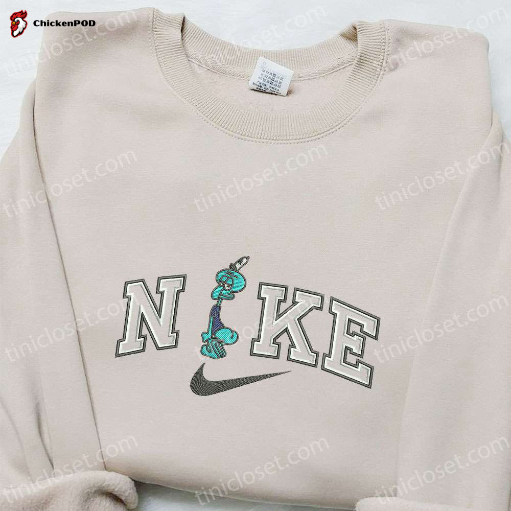 Nike x Strawberry Shortcake Cartoon Embroidered Sweatshirt – Best Nike Inspired Hoodie for Birthdays