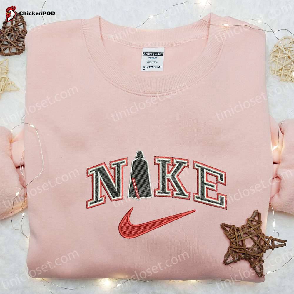 Nike x Stitch Freddy Krueger Embroidered Shirt – Funny Halloween & Nike Inspired Design