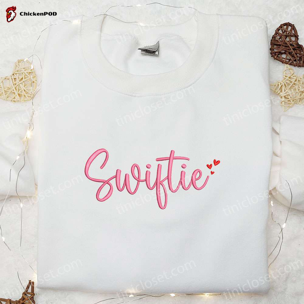 Swiftie Embroidered Shirt & Celebrity Hoodie: Perfect Fan Gifts