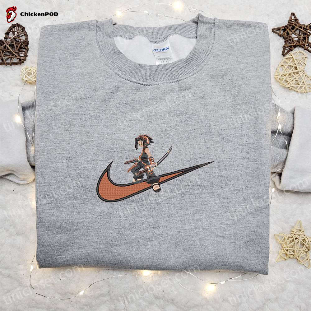 Swoosh Anime x Yoh Asakura Sweatshirt & Shaman King Shirt: Perfect Family Gift