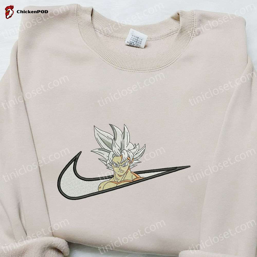 Swoosh x Monkey D Luffy Gear 5 Embroidered Sweatshirt: One Piece Shirt Perfect Family Gift