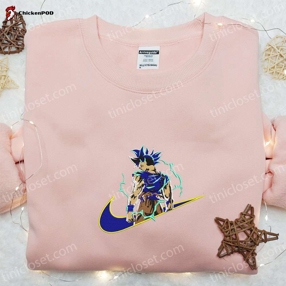 Nike x Stitch Cartoon Embroidered Sweatshirt: Best Gift Idea for Family Nike Inspired Hoodie