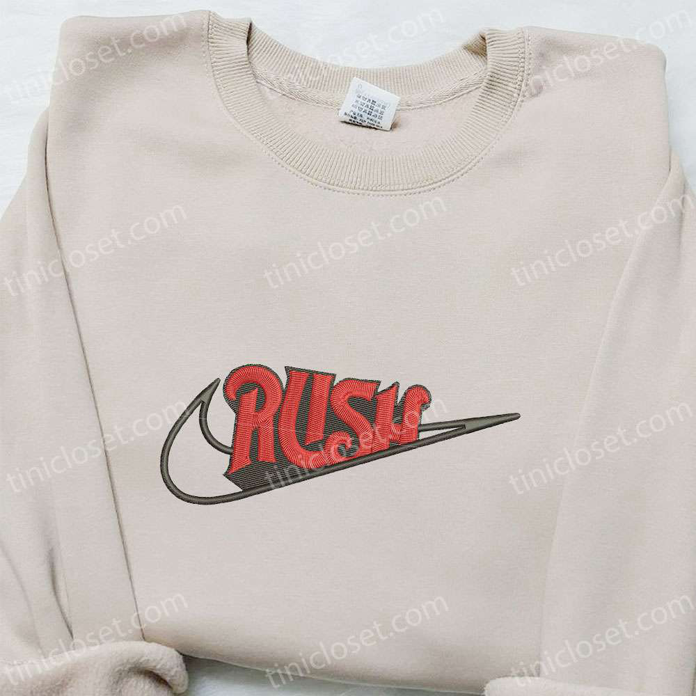 Swoosh x Rush Embroidered Hoodie & Shirt: Best Nike-Inspired Gift Ideas for Family