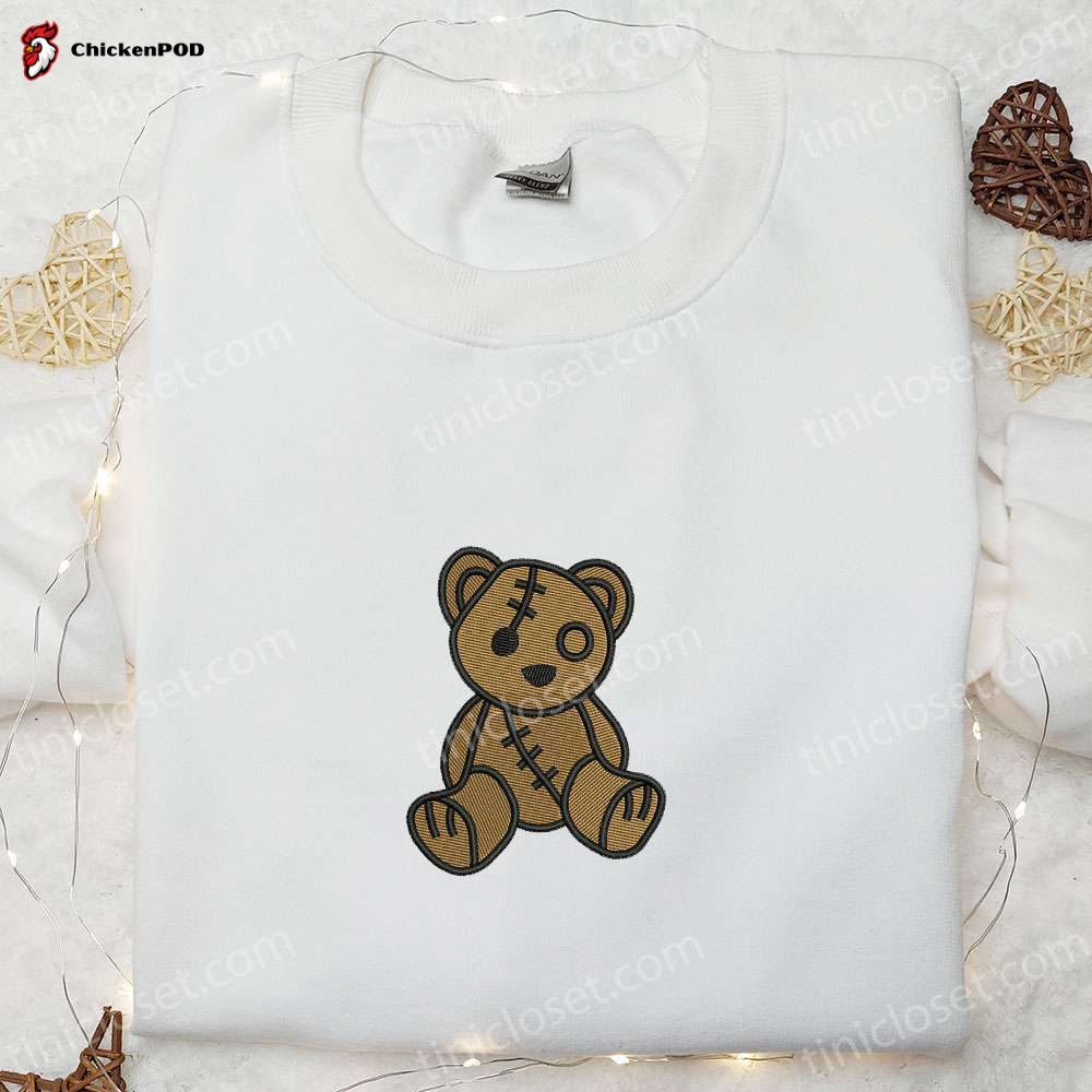 Teddy Bear Embroidered Shirt: Cute Family Gift Best in Class Quality