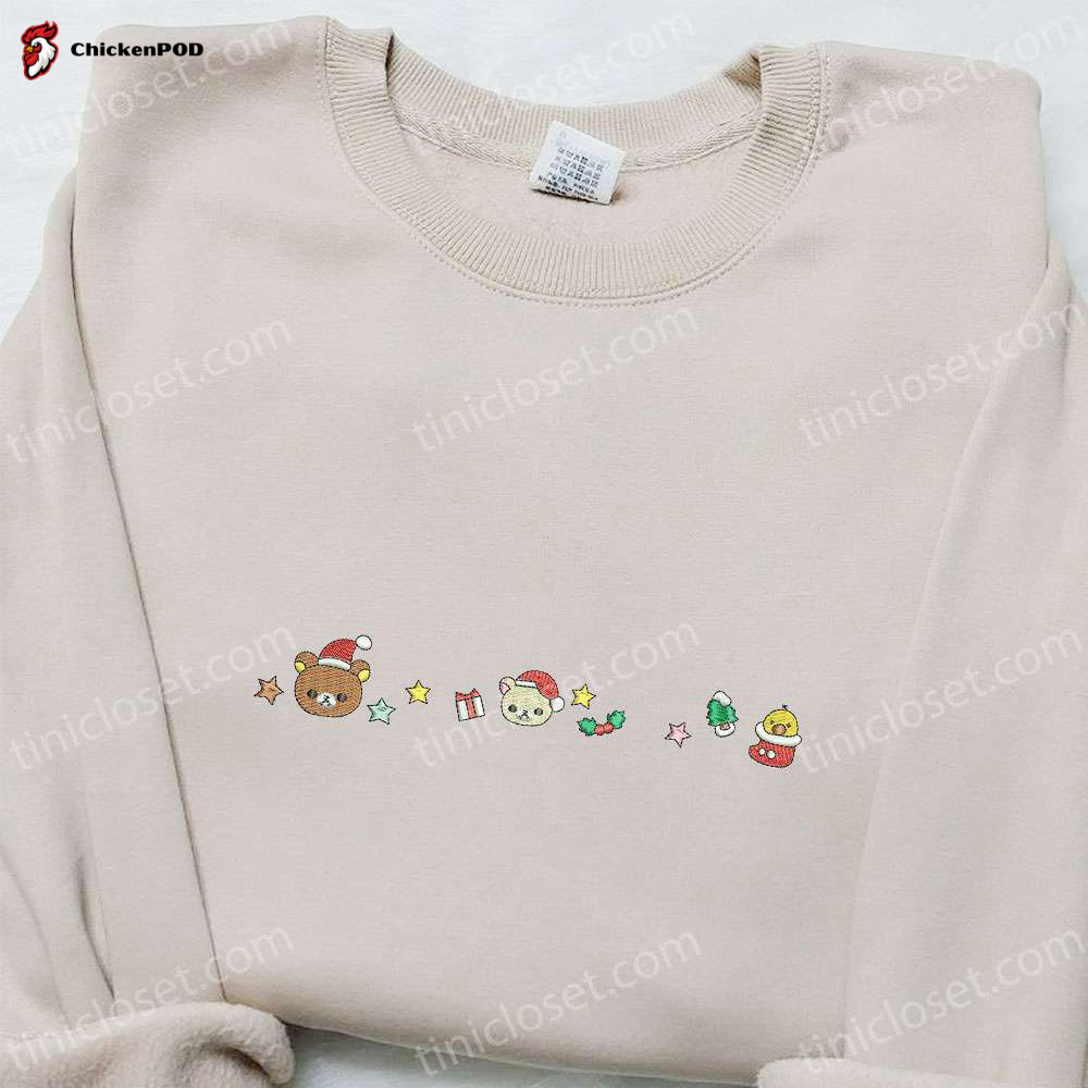 Cute Teddy Bear Xmas Shirt & Hoodie: Perfect Family Gifts