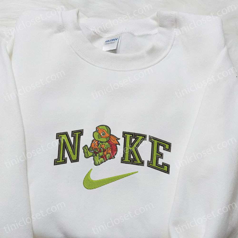 Teenage Mutant Ninja Turtles x Nike Movie Embroidered Sweatshirt: Best Nike Inspired Hoodie Perfect Birthday Gift