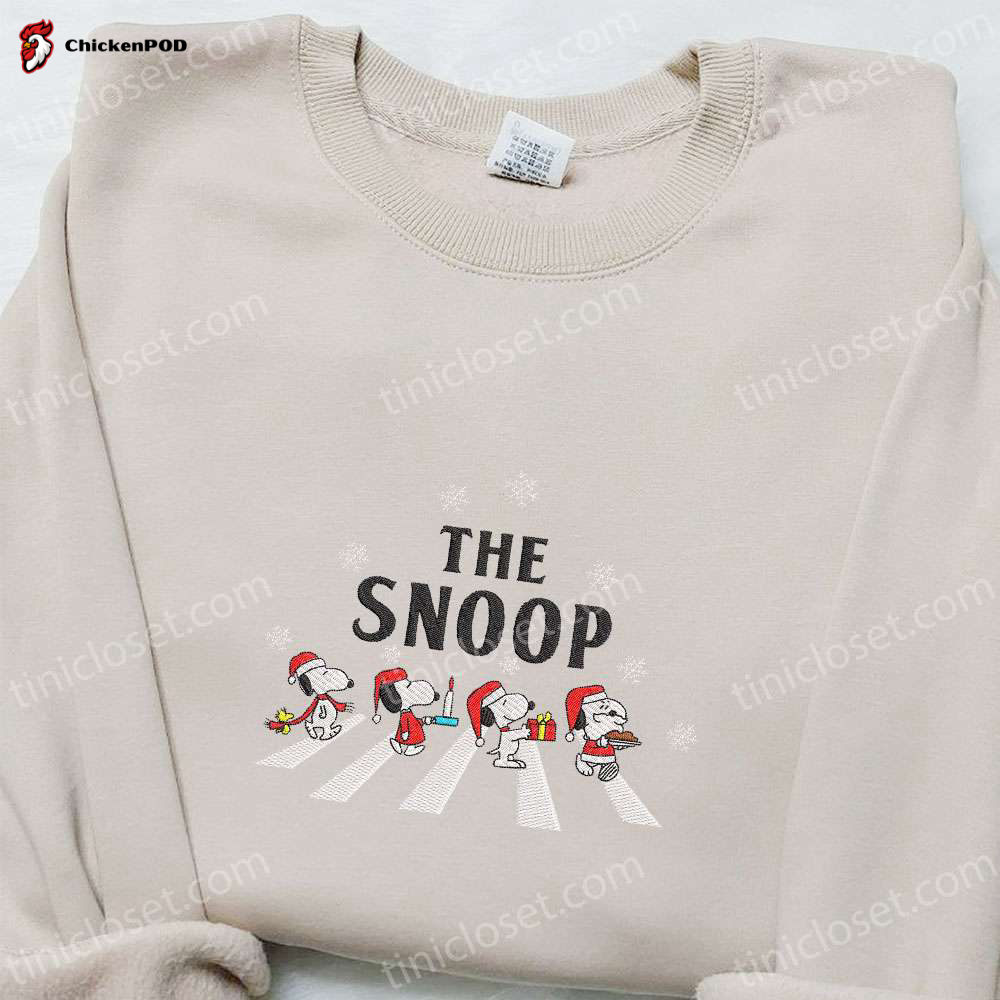 The Snoop Beatles Christmas Shirt & Cartoon Hoodie: Perfect Family Christmas Gifts