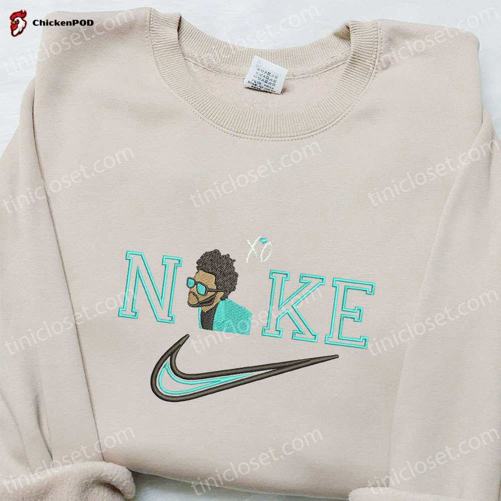 Mikoto Suoh x Swoosh Anime Embroidered Sweatshirt: Nike Inspired Hoodie Perfect Birthday Gift for Family