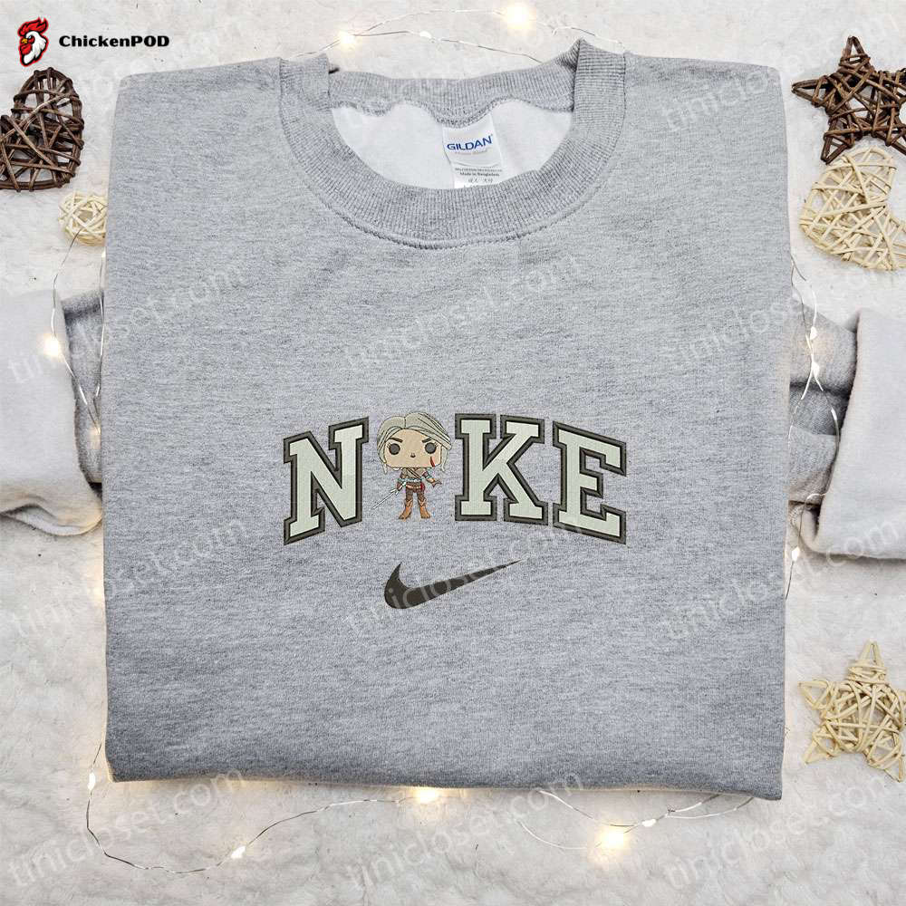 Starbucks Christmas Cup x Nike Embroidered Shirt Hoodie & Sweatshirt – Festive Food & Drink Apparel