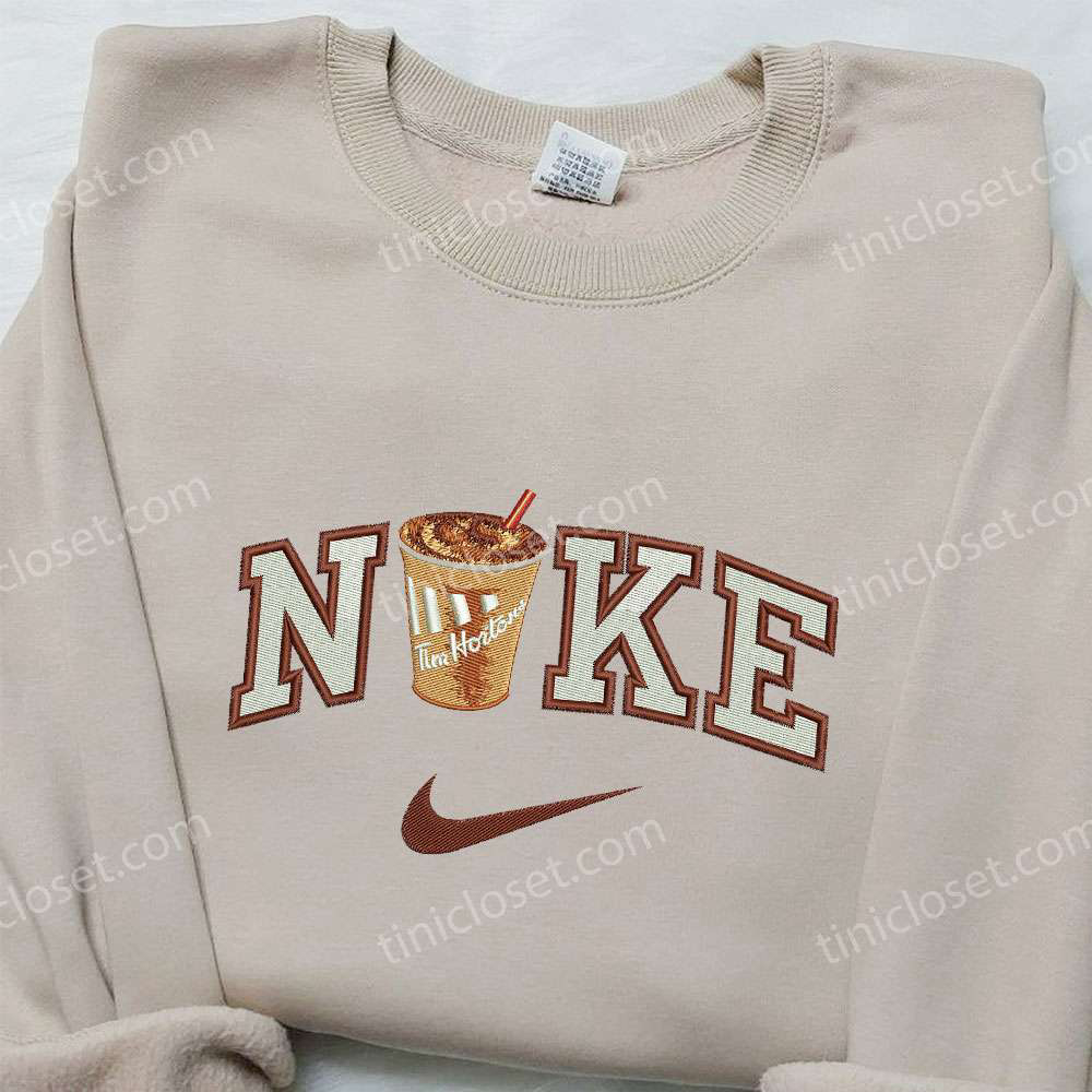 Tim Hortons Cup x Nike Embroidered Sweatshirt: Unique Blend of Style and Comfort