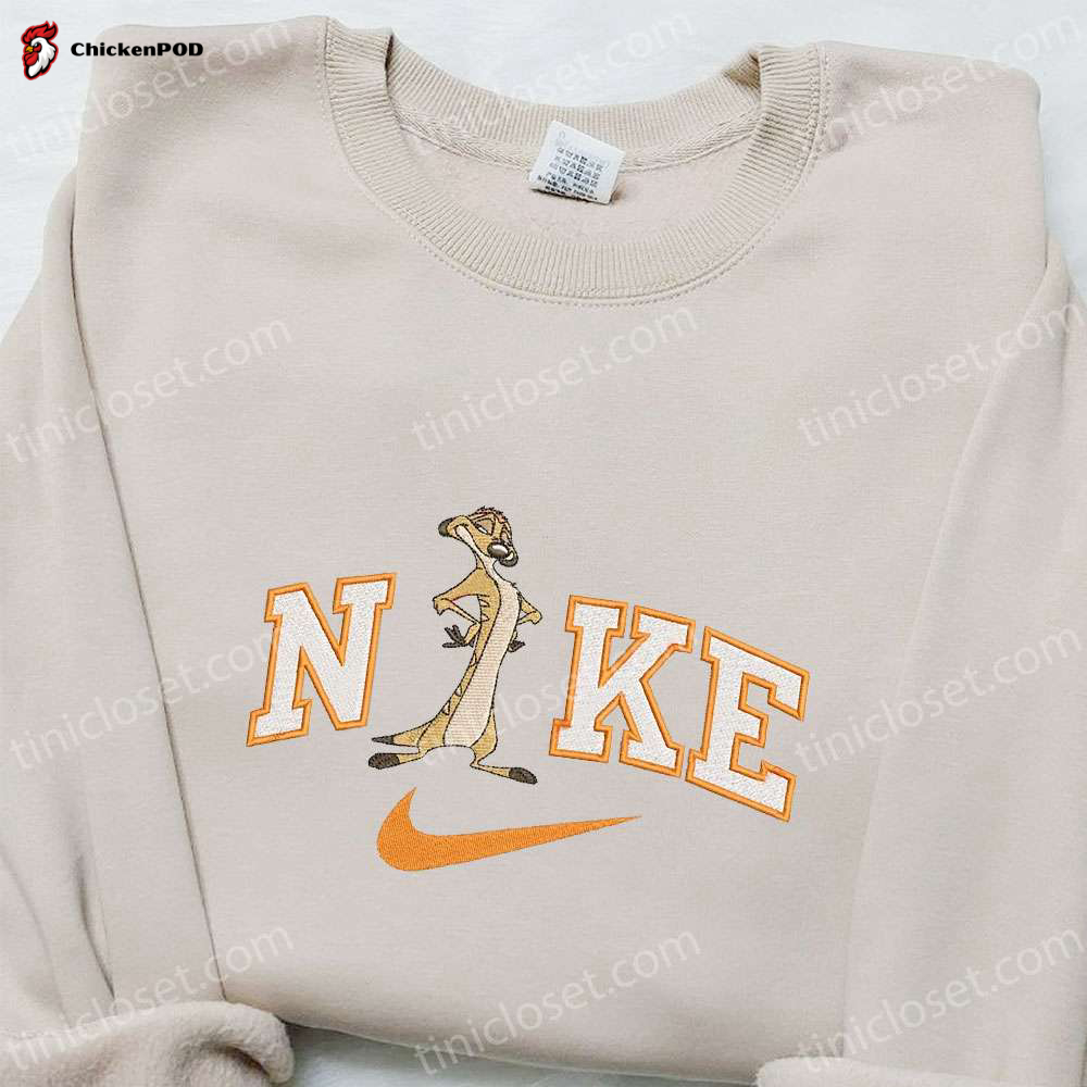 Timon x Nike Cartoon Sweatshirt & Disney Characters T-shirt: Best Family Gift Ideas