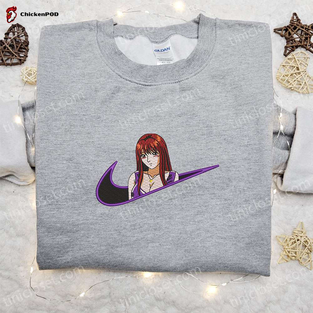 Tomoko Nomura x Nike Anime Embroidered Sweatshirt: Best Nike Inspired Hoodie Perfect Birthday Gift Idea