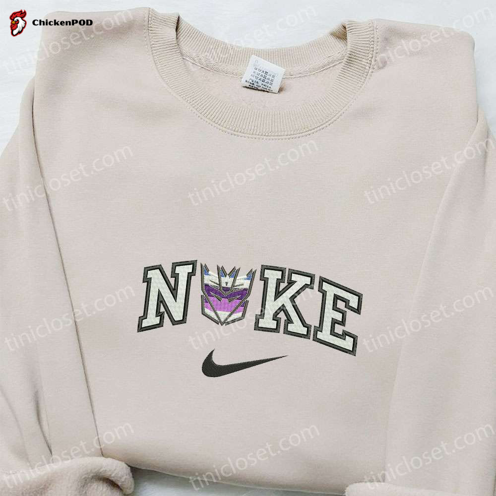 Transformers Logo x Nike: Embroidered Shirt Movie Hoodie & Sweatshirt