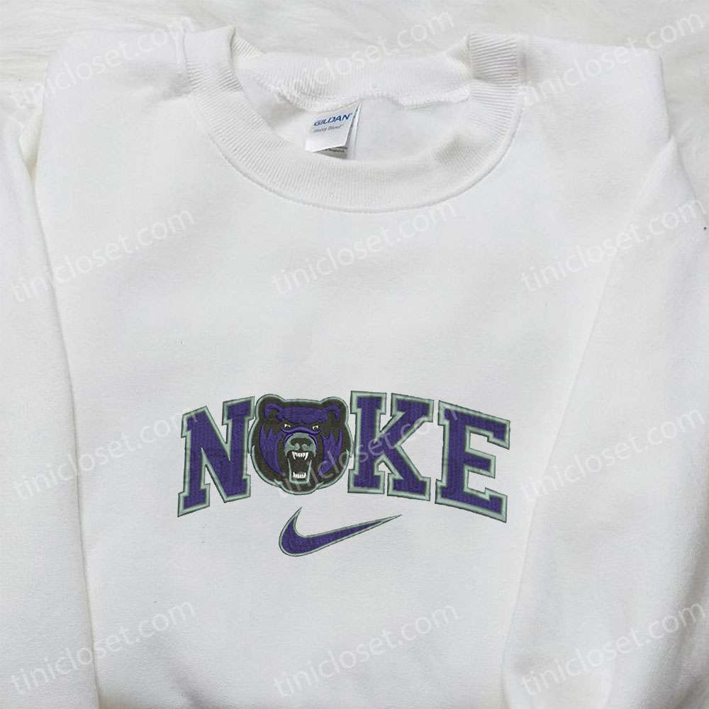 UCA Bears x Nike Embroidered Shirt & NCAA Sports Hoodie: Best Fandom Gift Ideas