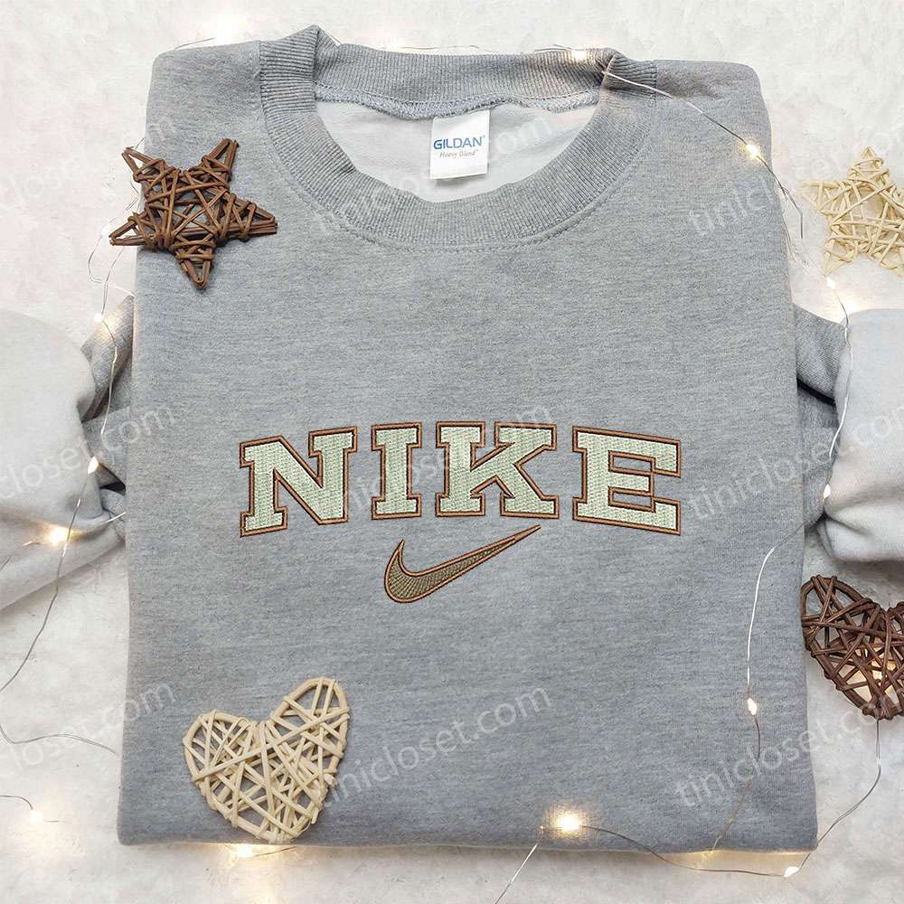 Vintage Nike Embroidered Sweatshirt: Best Family Gift Nike Inspired Shirt