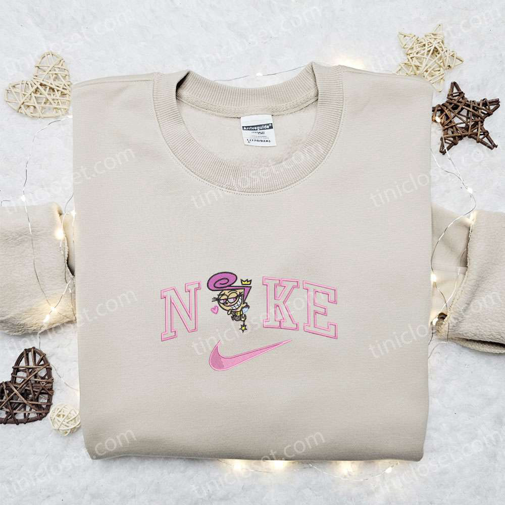 Wanda x Nike Cartoon Embroidered Hoodie & Cosmo Shirt: Top Family Gift Ideas