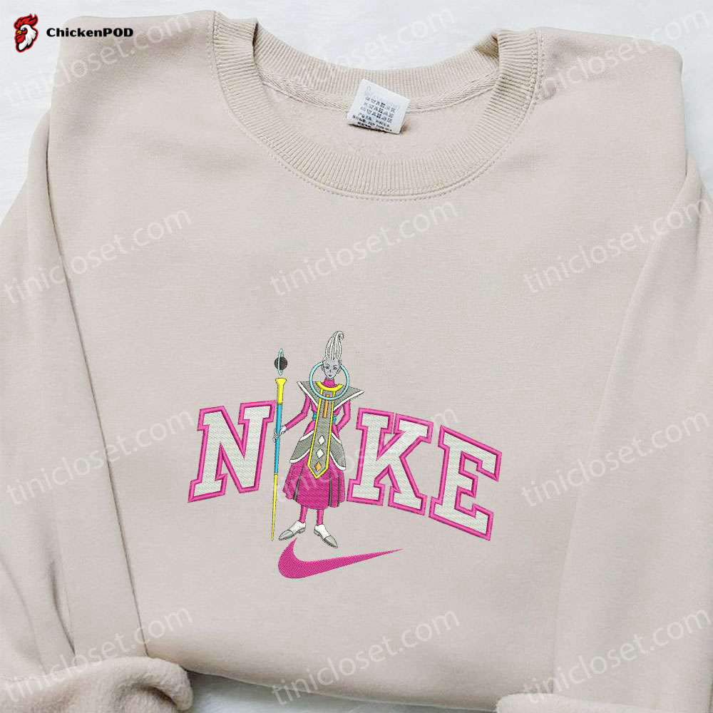 Whis x Nike Anime Embroidered Shirt & Dragon Ball Hoodie: Best Birthday Gift Ideas