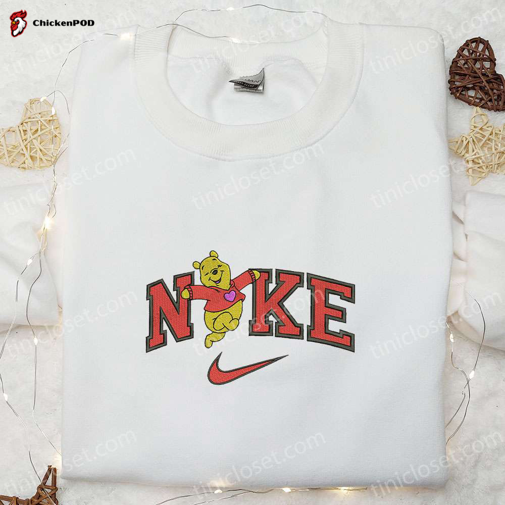 Winnie The Pooh Easter Nike Embroidered Shirt & Thanksgiving Hoodie: Best Holiday Gift Ideas