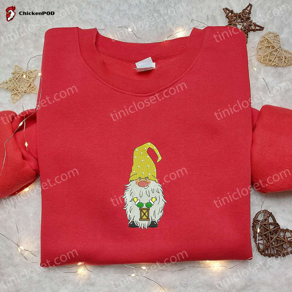 Merry Christmas Gnome With Deer Shirt & Hoodie: Best Gift Ideas