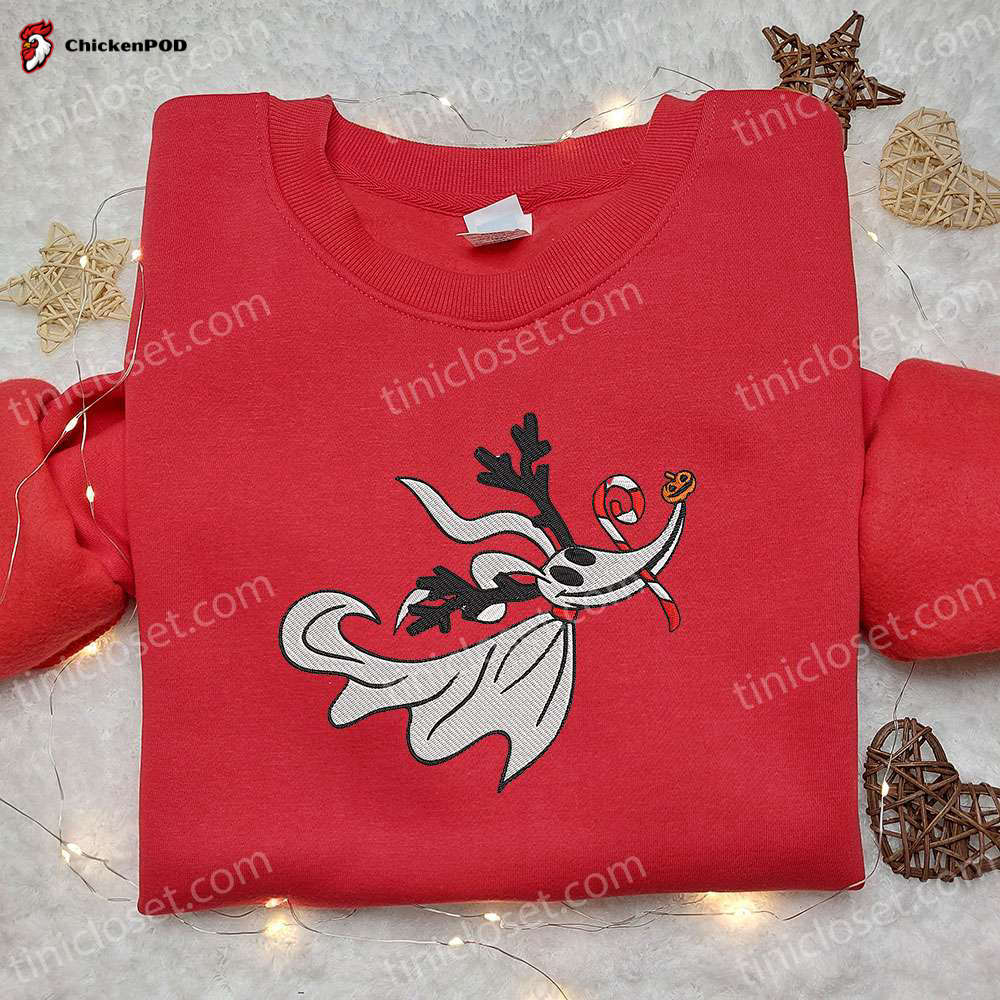 Custom Woman Devil Mask Embroidered Sweatshirt: Best Gift Ideas for Family – Unique and Stylish Custom Embroidered Hoodie