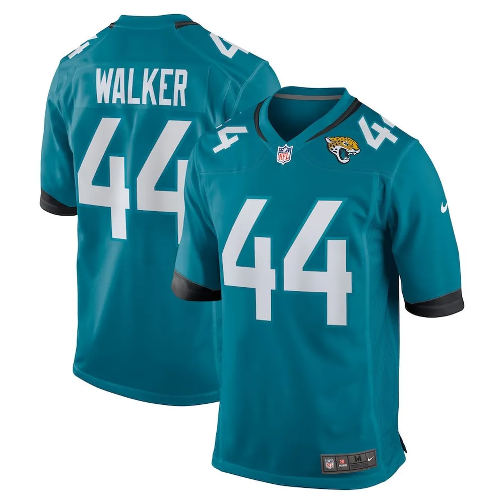 Travon Walker 44 Jacksonville Jaguars Men’s Game Jersey – Teal