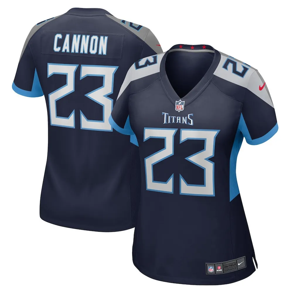 Trenton Cannon Tennessee Titans Women’s Player Game Jersey – Navy