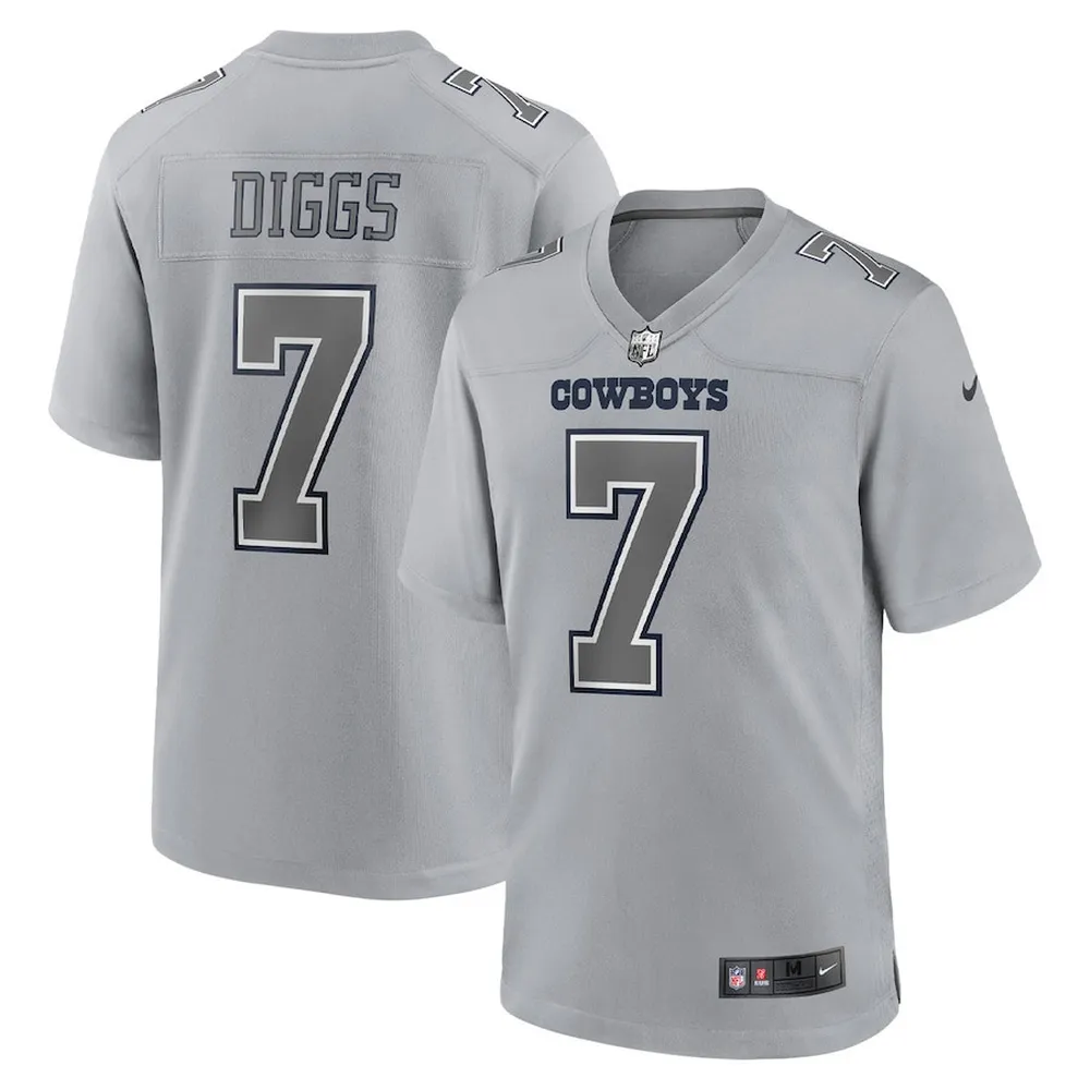 Trevon Diggs Dallas Cowboys Atmosphere Fashion Game Jersey – Gray