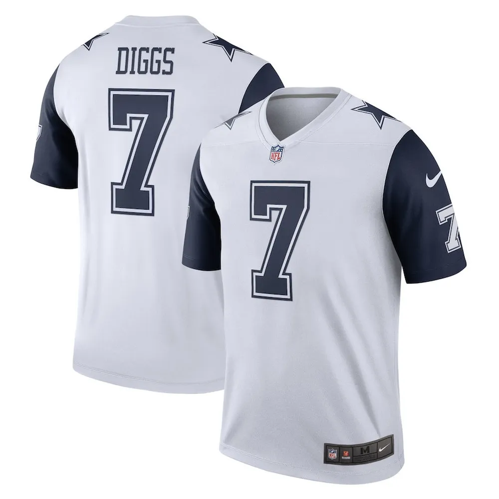 Trevon Diggs 7 Dallas Cowboys Women’s Alternate Game Jersey – Navy