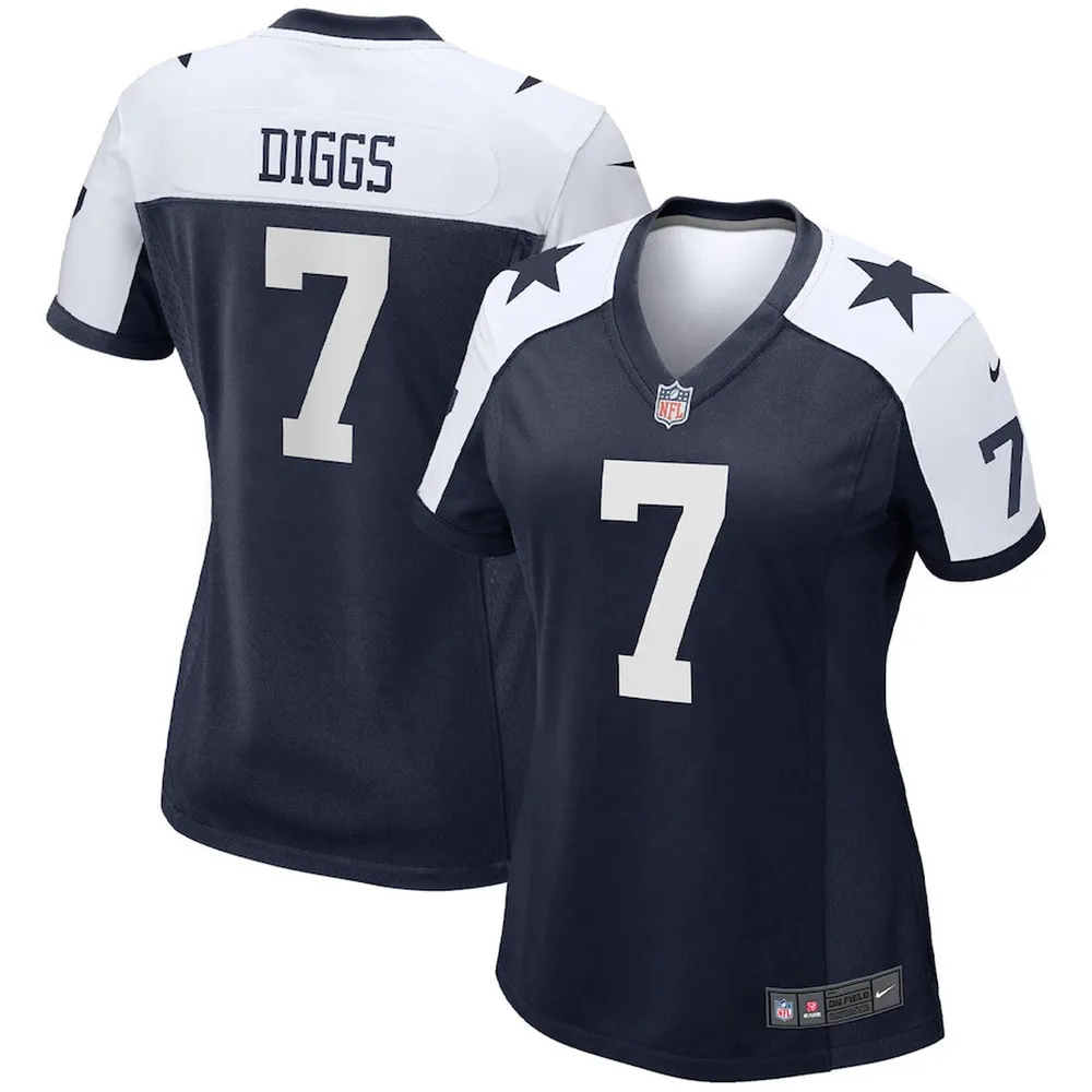 Trevon Diggs 7 Dallas Cowboys Men Atmosphere Fashion Game Jersey – Gray