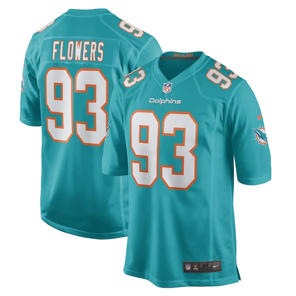 Trey Flowers 90 Detroit Lions Men Game Jersey – Blue