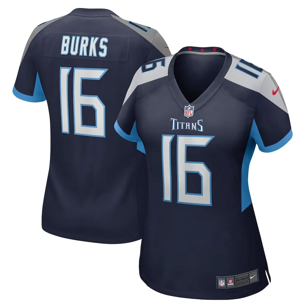 Treylon Burks Tennessee Titans Women’s Player Game Jersey – Navy