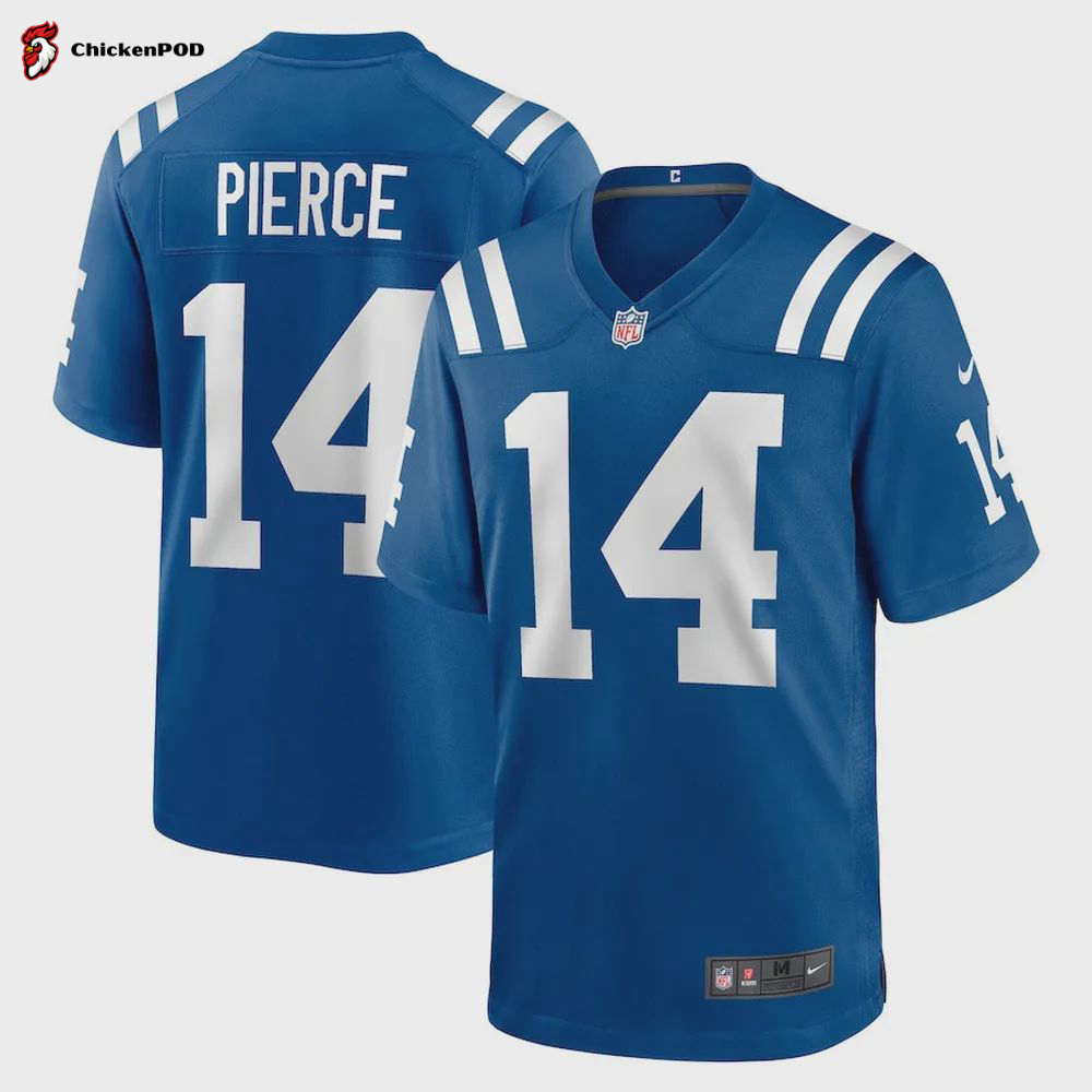 Alec Pierce Indianapolis Colts Player Game Jersey – Royal