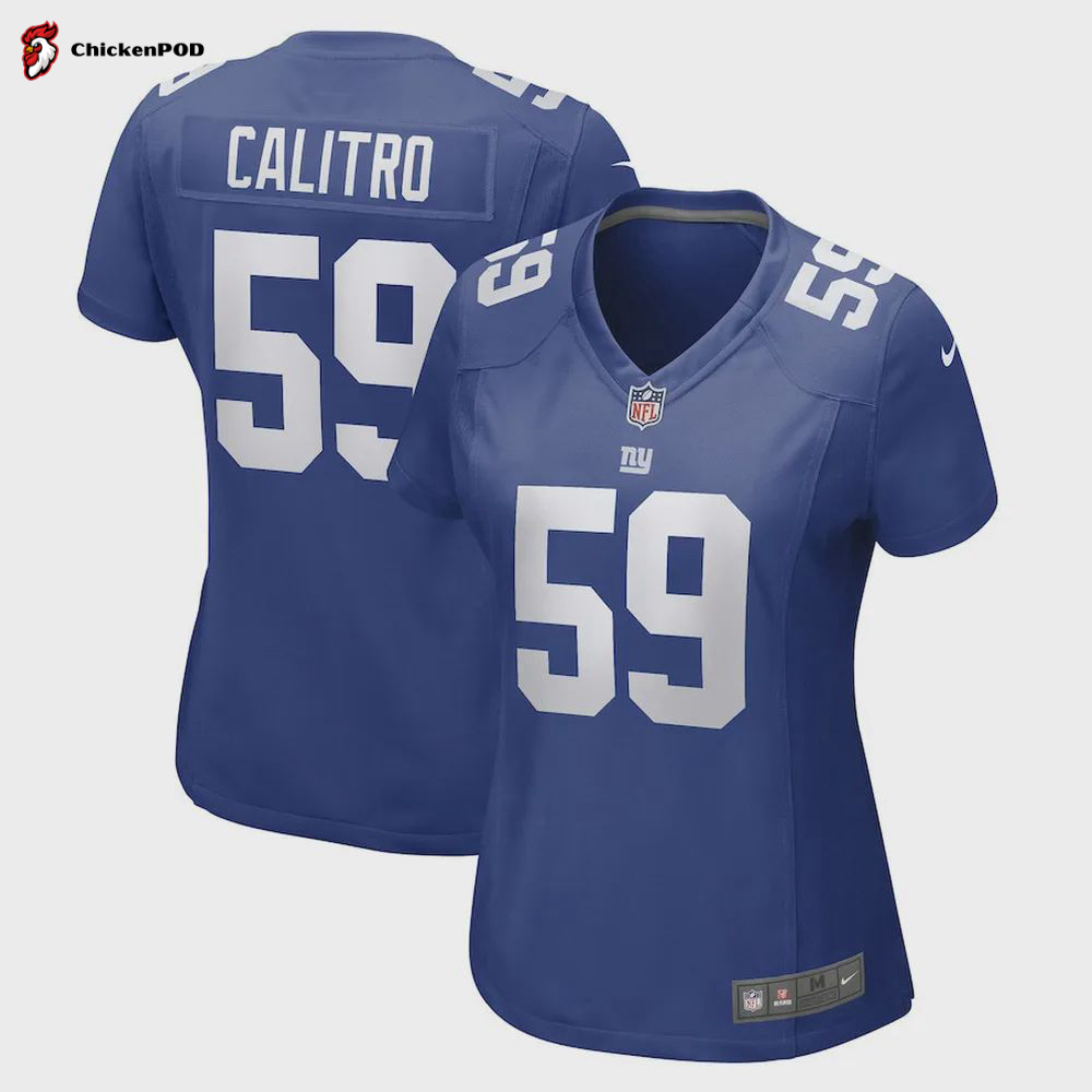 Austin Allen New York Giants Women’s Game Player Jersey – Royal