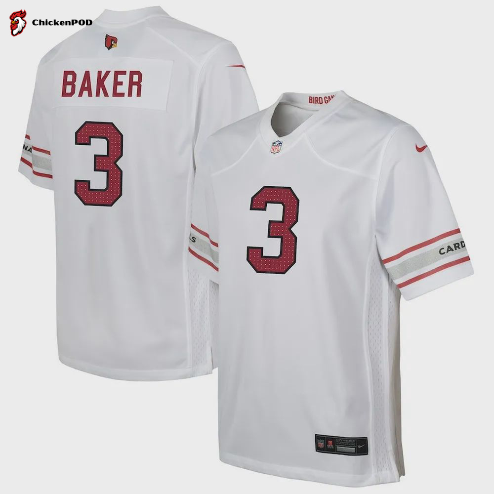 Budda Baker 3 Arizona Cardinals YOUTH Game Jersey – Cardinal