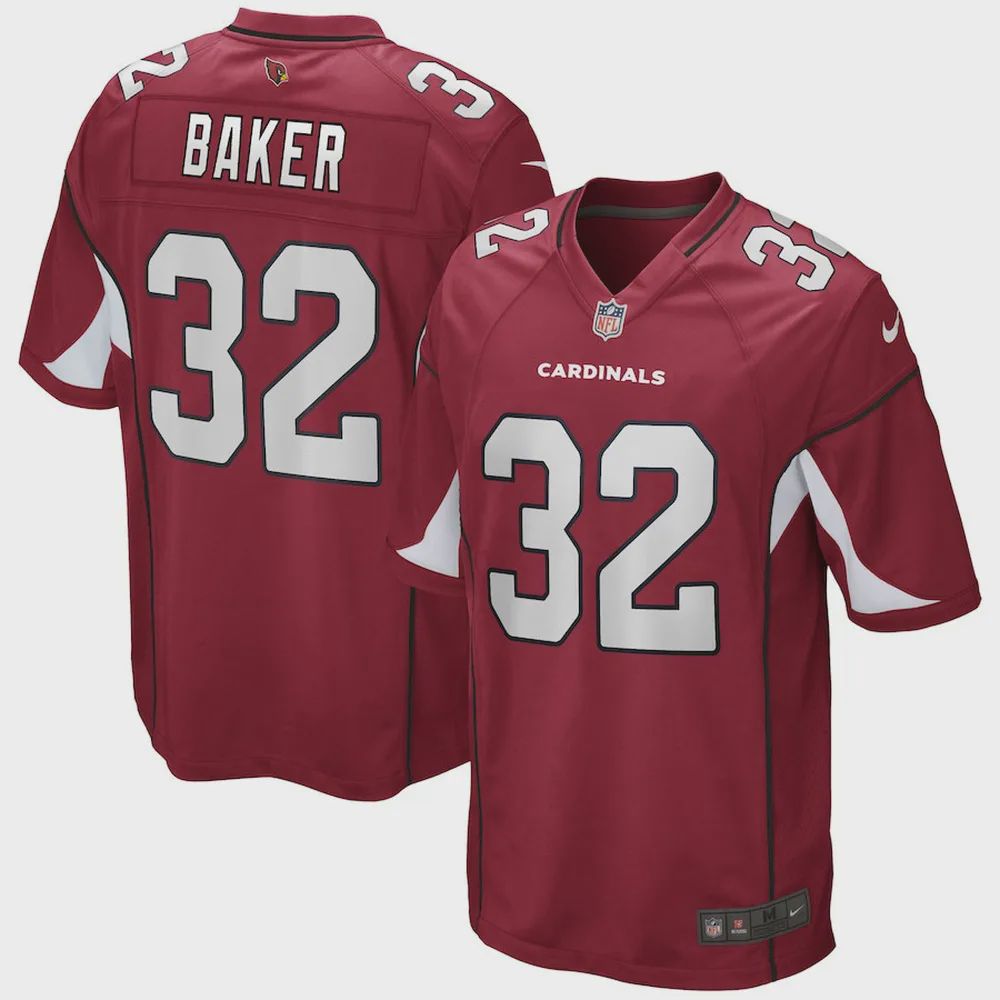 Budda Baker 32 Arizona Cardinals Men Game Jersey – Cardinal