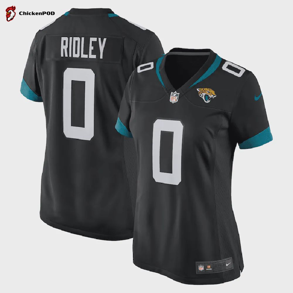 Calvin Ridley 0 Jacksonville Jaguars Women Game Jersey – Black