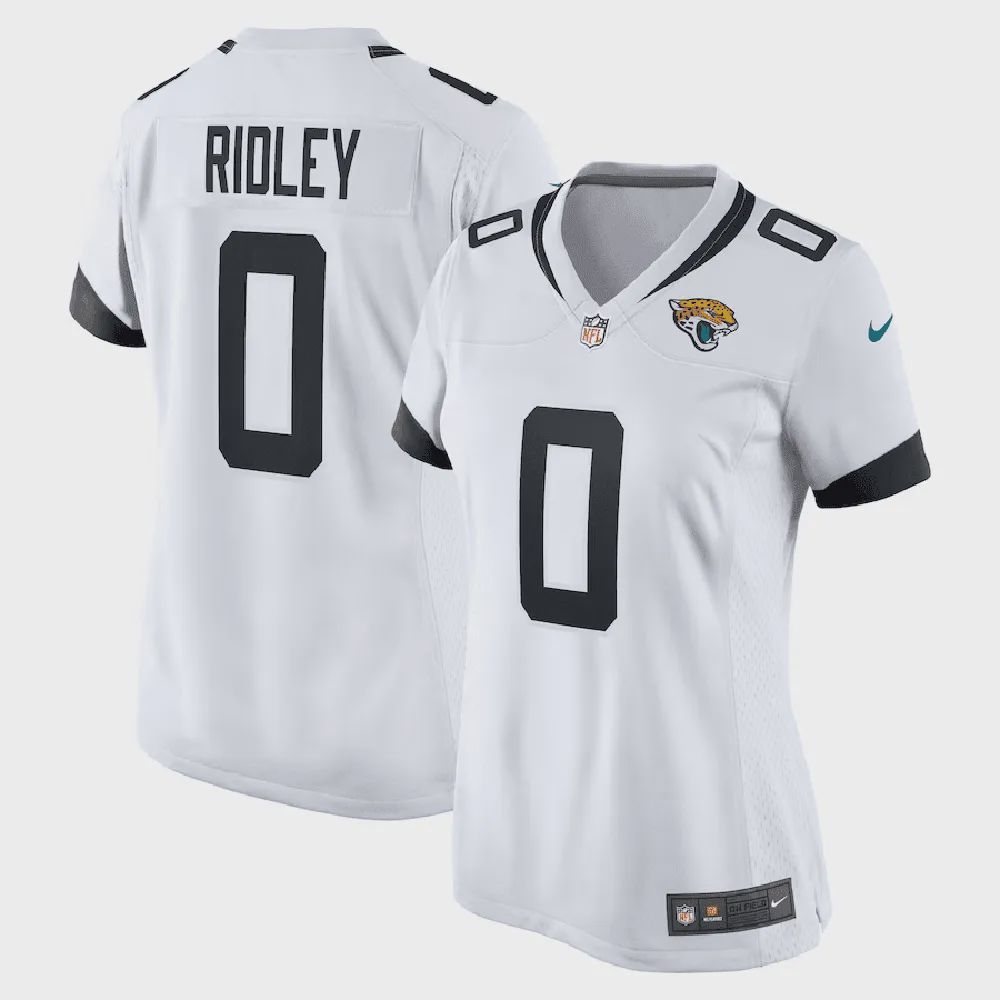 Calvin Ridley 0 Jacksonville Jaguars Women Game Jersey – White