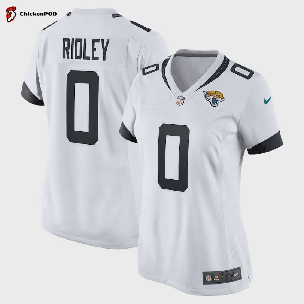 Calvin Ridley 0 Jacksonville Jaguars Women Game Jersey – Black