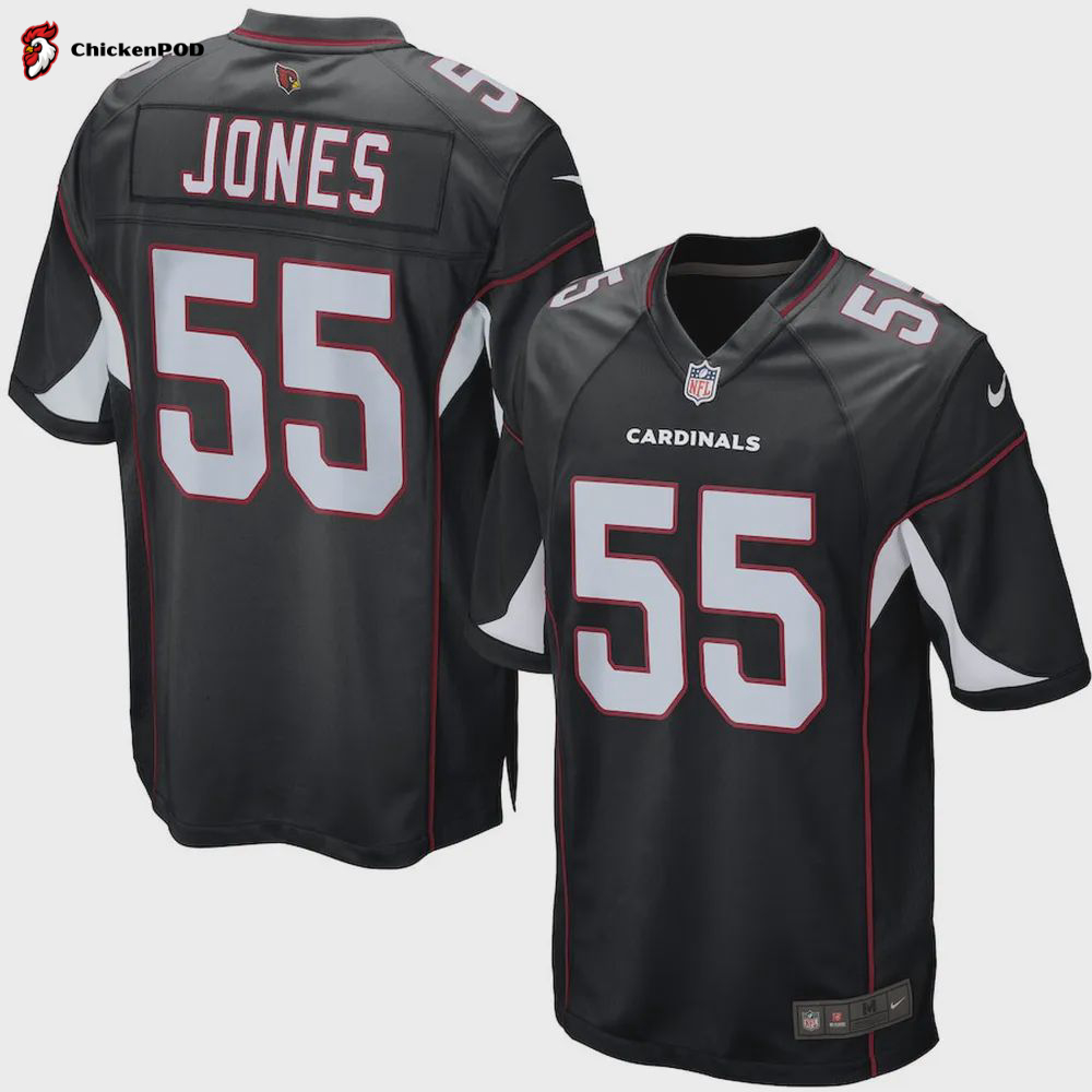 Chandler Jones 55 Arizona Cardinals Men Game Jersey – Black