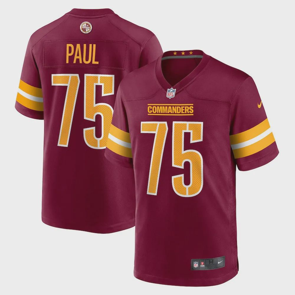 Chris Paul Washington Commanders Player Game Jersey – Burgundy