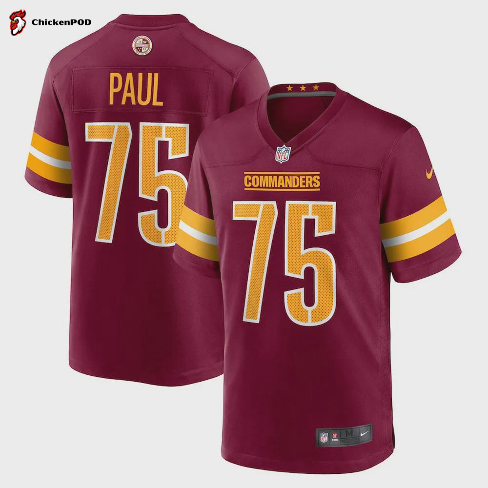 Chris Paul Washington Commanders Player Game Jersey – Burgundy