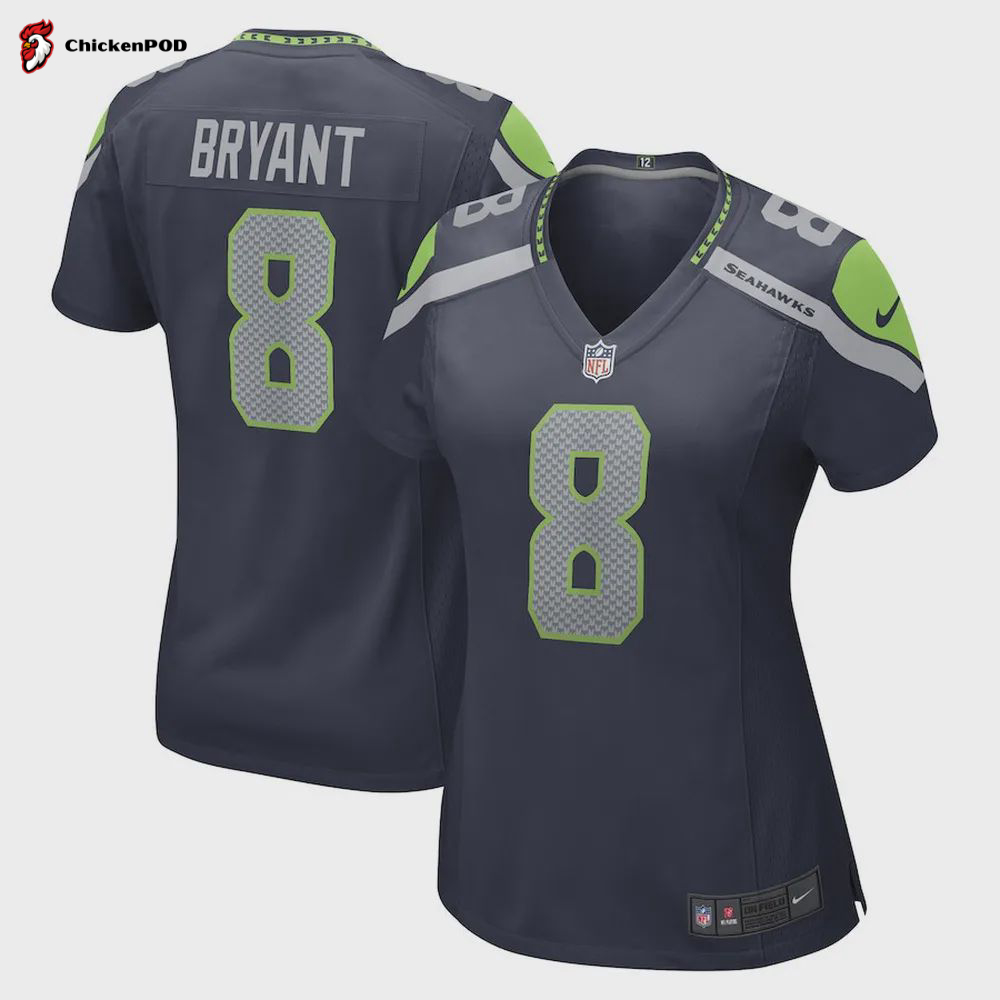 Coby Bryant Seattle Seahawks Women’s Game Player Jersey – College Navy