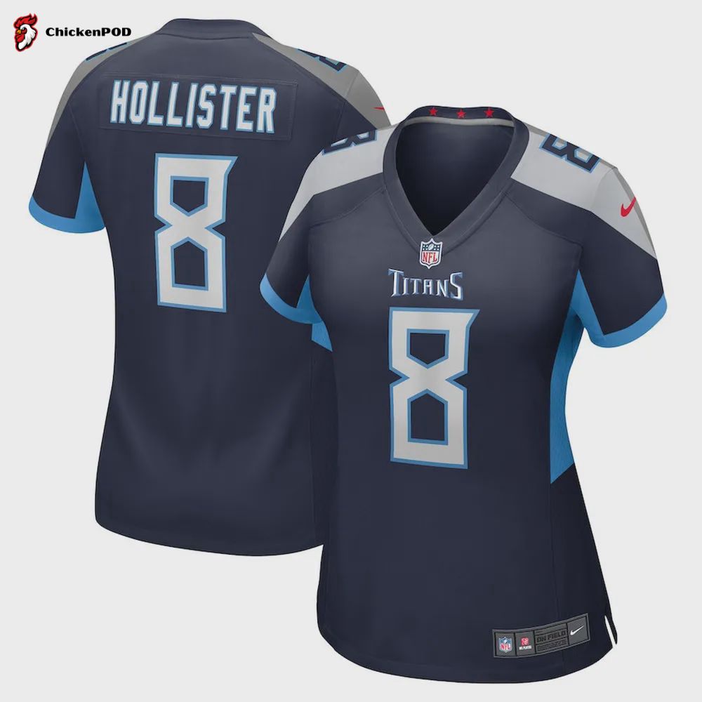 Cody Hollister Tennessee Titans Game Player Jersey – Navy