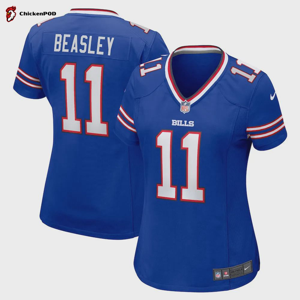 Cole Beasley 11 Buffalo Bills Women’s Home Game Player Jersey – Royal