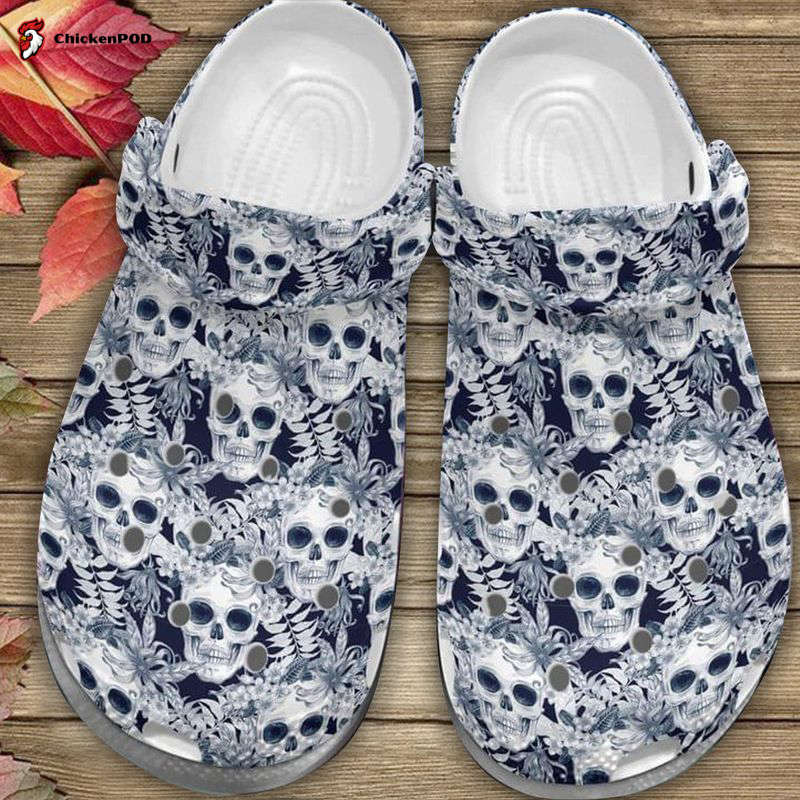 Horror Zombie Feet Clogs Shoes, Add Name Crocs-Slippers for Men, Women, Shoes Gifts for Clog And Zombie Lovers