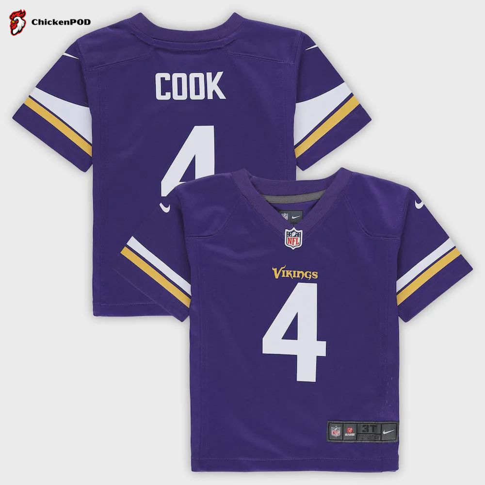 Dalvin Cook Minnesota Vikings Atmosphere Fashion Game Jersey – Gray